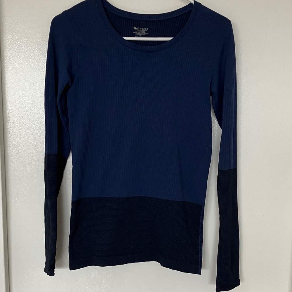 Athleta Flurry Long Sleeve Top